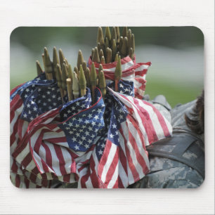 Tapis De Souris Le sac à dos d'un soldat d'armée