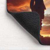 Tapis De Souris Le salut du soldat américain (Coin)