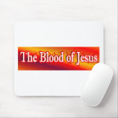 Tapis De Souris Le Sang de Jésus (Avec souris)