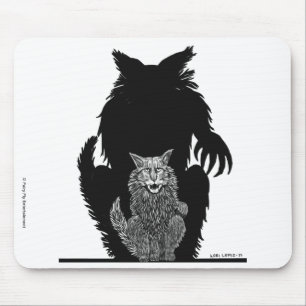 Tapis De Souris Le Sang Sur La Lune Le Grimalkin