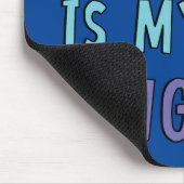 Tapis De Souris Le sarcasme est ma langue seconde (Coin)