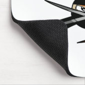 Tapis De Souris Le schéma 2 de Ninja de gingembre (Coin)