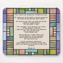 Le seigneur est mon berger Mousepad