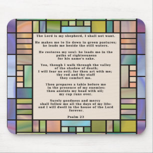 Tapis De Souris Le seigneur est mon berger Mousepad