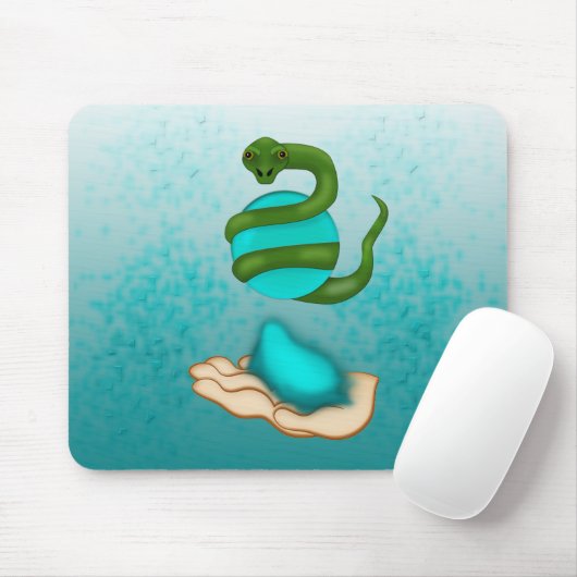 Tapis De Souris Le serpent (Avec souris)