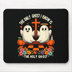 Tapis De Souris Le Seul Fantôme Que Je Connais Est Le Saint-Esprit