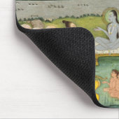 Tapis De Souris Le Shuku sage Deva s'adressant au Roi Parikshit et (Coin)