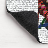 Tapis De Souris Le singe de queue sur le vélo (Coin)