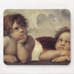 Tapis De Souris Le Sistine Madonna (détail)