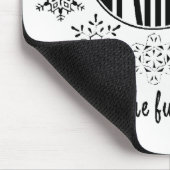 Tapis De Souris Le ski c'est amusant - (Coin)