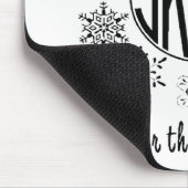 Tapis De Souris Le ski est amusant - (Coin)