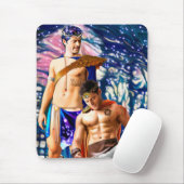 Tapis De Souris Le Soleil Et La Lune (Avec souris)