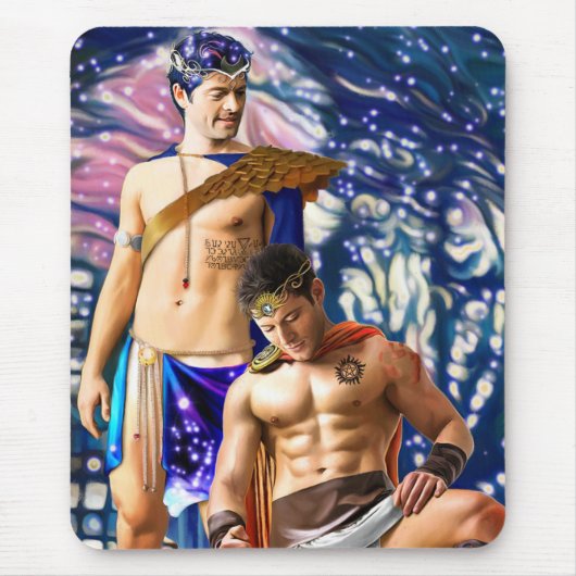 Tapis De Souris Le Soleil Et La Lune (Devant)