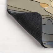 TAPIS DE SOURIS LE SOLEIL SUR LES COLLINES (Coin)