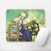 Tapis De Souris Le Spinner par Vincent van Gogh (Avec souris)