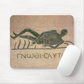 Tapis De Souris Le squelette étendu avec la légende 'savent (Avec souris)