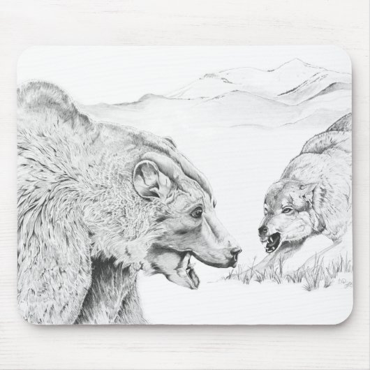 Tapis De Souris Le stand off - Mousepad (Devant)