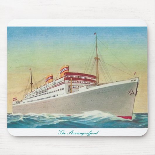 Tapis De Souris Le Stavangerfjord (Devant)
