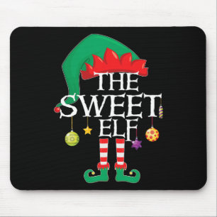 Tapis De Souris Le Sweet Elf Squad Noël de la famille de Noël