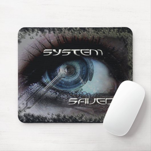 Tapis De Souris Le système a sauvé Mousepad (Avec souris)