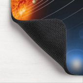Tapis De Souris Le système solaire et au delà de Mousepad (Coin)