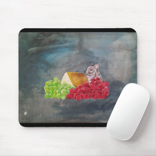 Tapis De Souris Le tableau L'invité indésirable d'Alfred Fox (Avec souris)