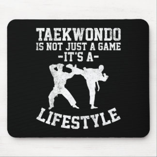 Tapis De Souris Le Taekwondo N'est Pas Seulement Un Jeu C'est Un M