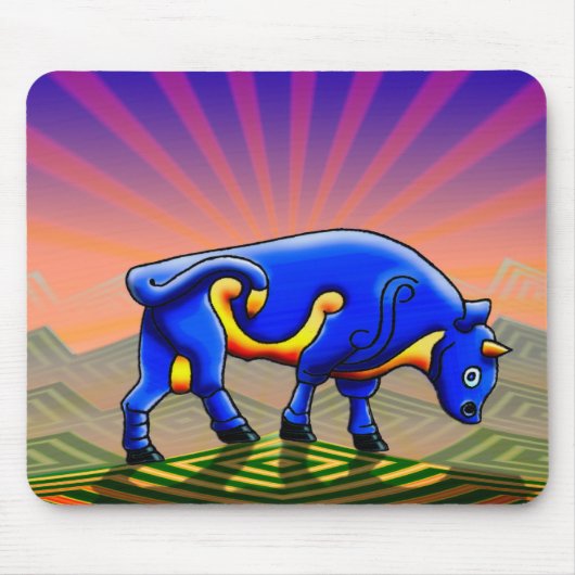 Tapis De Souris le taureau (Devant)