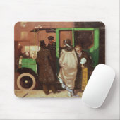 Tapis De Souris Le taxi, c.1908-10 (Avec souris)