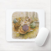 Tapis De Souris Le Tea Party des crapauds (par Beatrix Potter) (Avec souris)