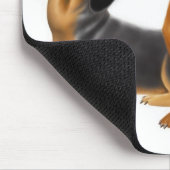 Tapis De Souris Le teckel poursuit Mousepad (Coin)