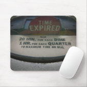 Tapis De Souris Le temps a expiré mousepad (Avec souris)