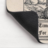 Tapis De Souris Le Temps Attend Personne (Coin)