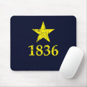 Tapis De Souris Le Texas, drapeau historique d'étoile de Burnet, (Avec souris)