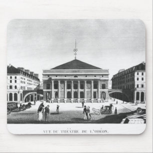Tapis De Souris Le théâtre de l'Odeon, c.1830