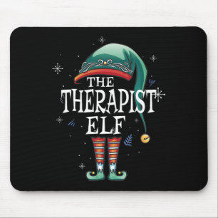 Tapis De Souris Le Thérapiste Elf Xmas Correspondant Famille Elf P