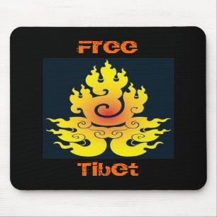 Tapis De Souris Le Thibet libre Mousepad