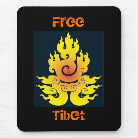 Tapis De Souris Le Thibet libre Mousepad (Devant)