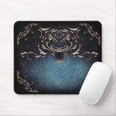 Tapis De Souris Le tigre Mousepad/a mis vos mots (Avec souris)