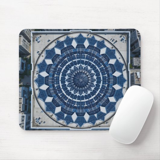 Tapis De Souris Le toit solaire de Mandala (Avec souris)