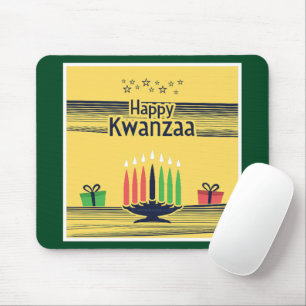 Tapis De Souris Le ton chaud et célébratoire de Kwanzaa de Slipper