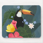 Tapis De Souris Le Toucan tropical en pleine nature (Devant)