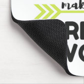 Tapis De Souris Le travail d'équipe fait le travail de rêve (Coin)