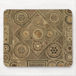 Tapis De Souris Le trottoir de mosaïque avant l'autel, plaquent A