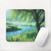 Tapis De Souris Le vent dans le vent (Avec souris)