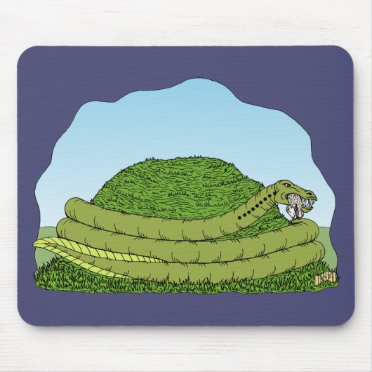 Tapis De Souris Le ver Lambton (Devant)
