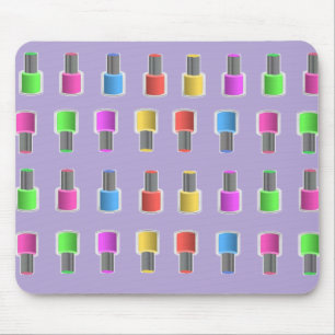 Tapis De Souris Le vernis à ongles coloré de lavande met Mousepa