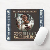 Tapis De Souris Le verre est principalement vide Souris de l'espac (Avec souris)