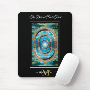 Tapis De Souris Le verso de carte du jeu de tarot The Distant Past