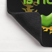 Tapis De Souris Le vert est CHAUD (Coin)